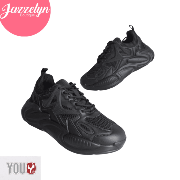 Zapatilla You- negro entero