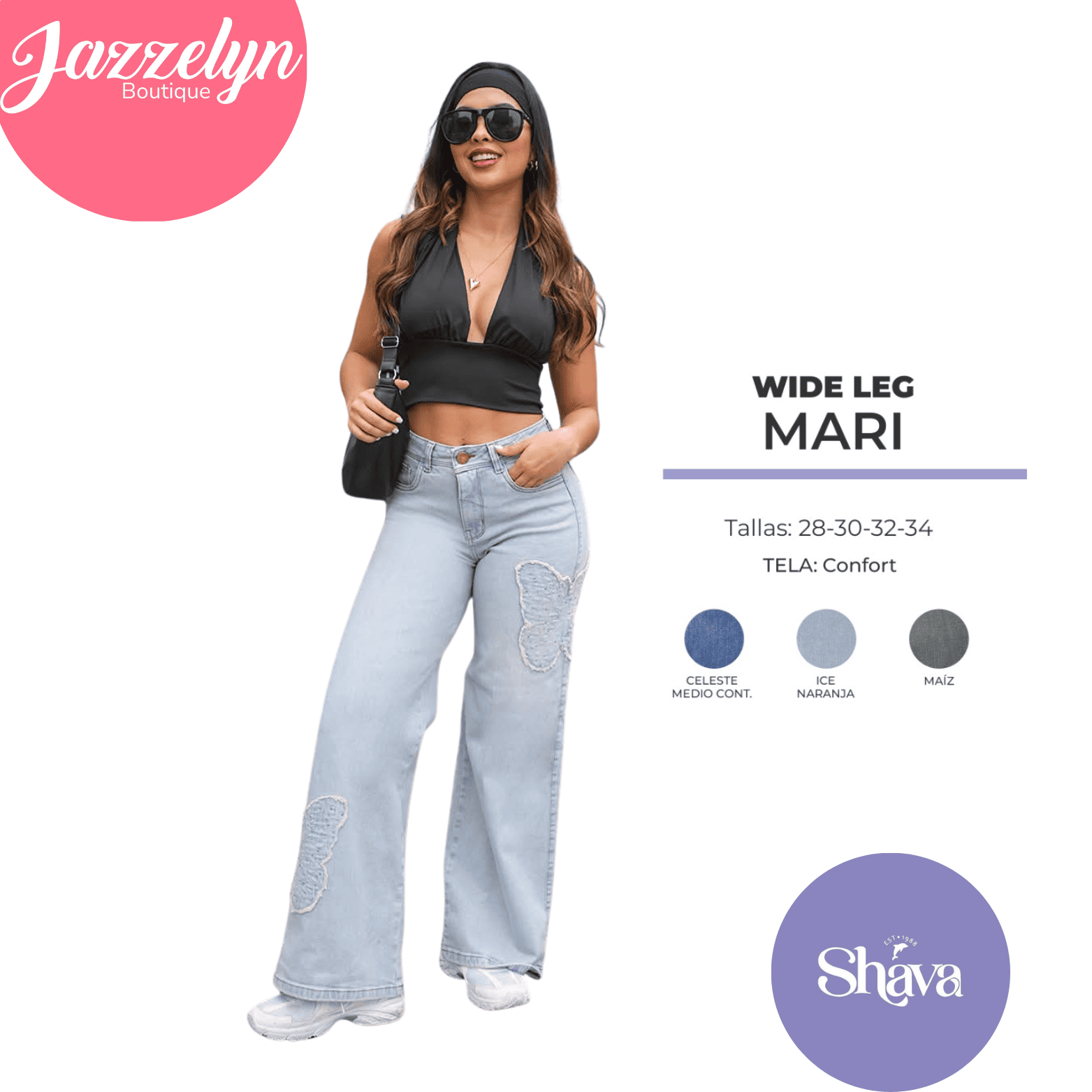 Shava-Wide leg Mari Jazzelyn Boutique