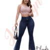 Blondie jeans-Modelo campana