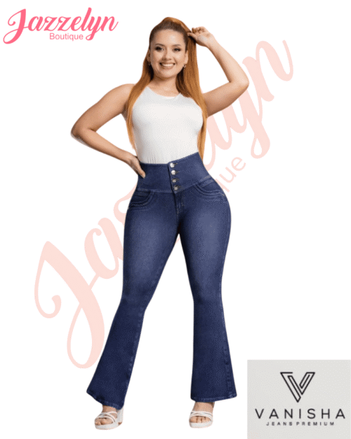 Pantalón campana-Modelo Andrea-Vanisha