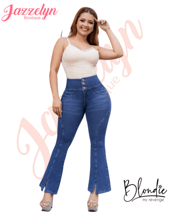Blondie jeans-Modelo campana