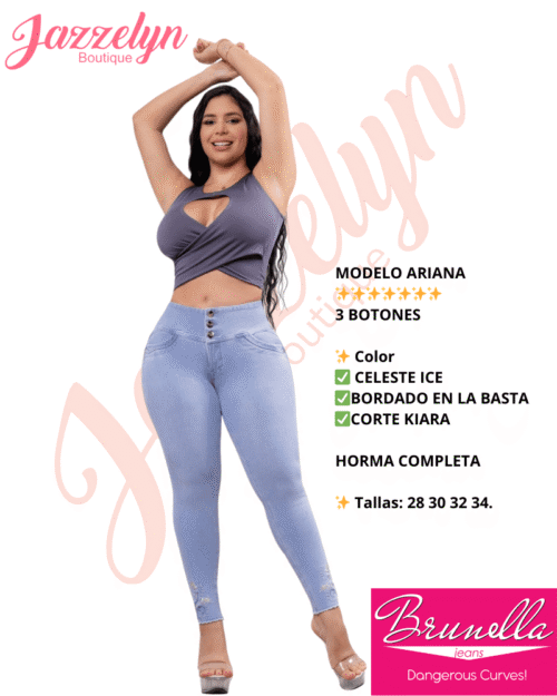 Brunella jeans-Modelo Ariana
