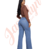 Jeans Damagy-Modelo wide leg