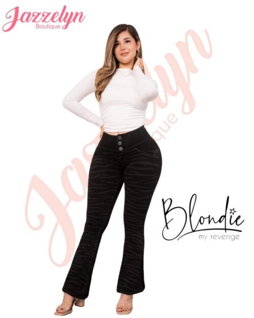 pkas Blondie jeans-Modelo campana